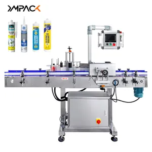 Lt-220 Vertical Automatic Adhesive Sticker Labeler Round Bottles Labeling Machine