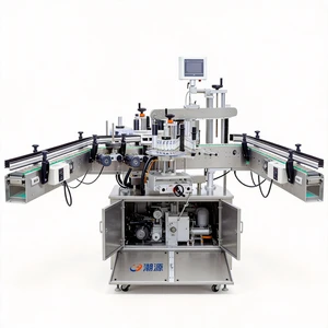Semi-Automatic Rotary Hexagonal Sticker Labeling Machine Desktop Pneumatic Square Conical Bottle Label Machine